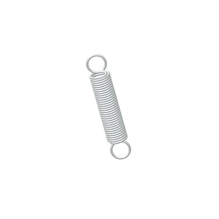 Extension Spring, O= .420, L= 2.25, W= .046